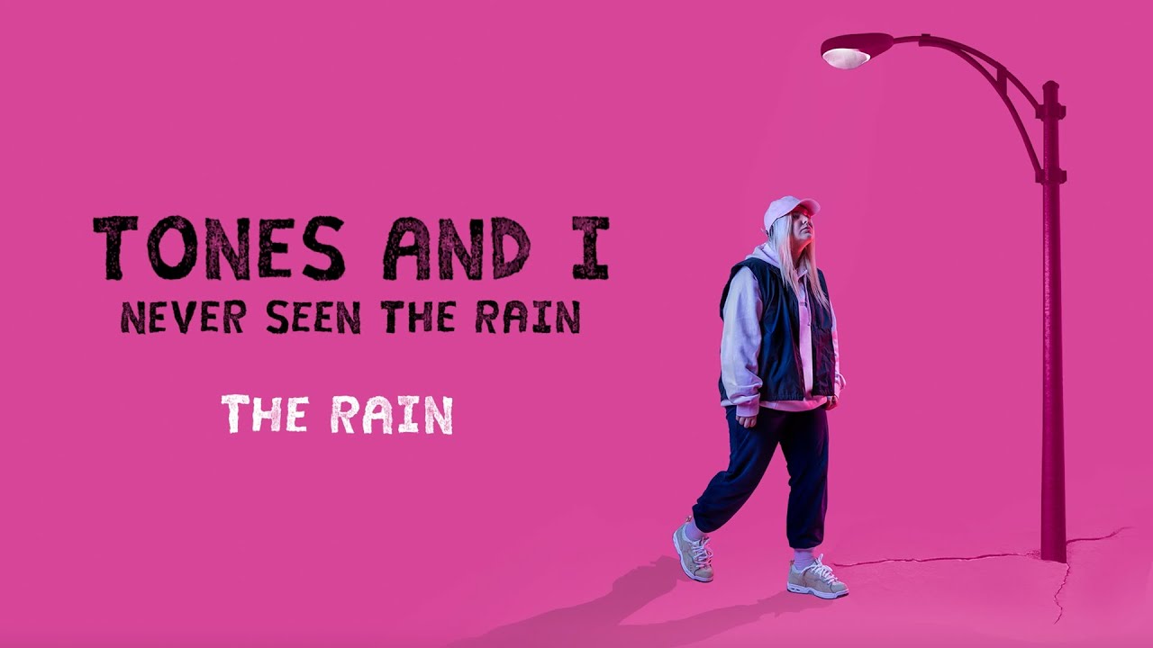TONES AND I – NEVER SEEN THE RAIN (LYRIC VIDEO)