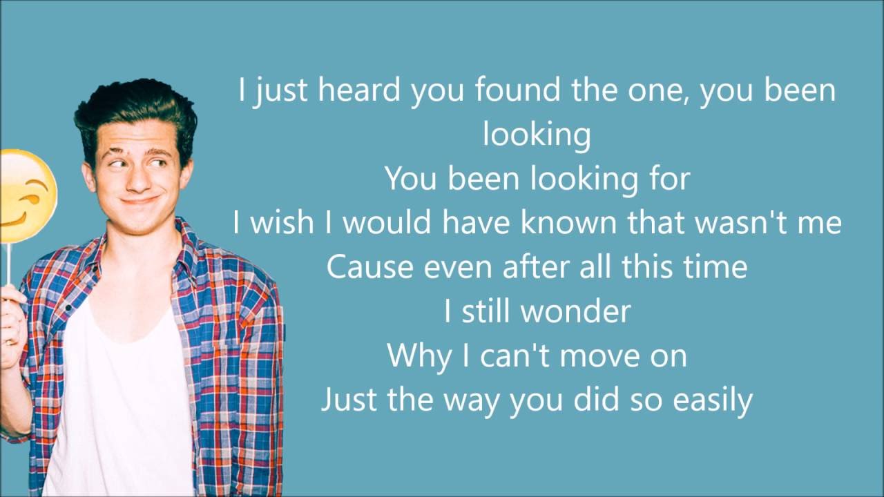 We Don't Talk Anymore – Charlie Puth (Ft. Selena Gomez) (Lyrics)