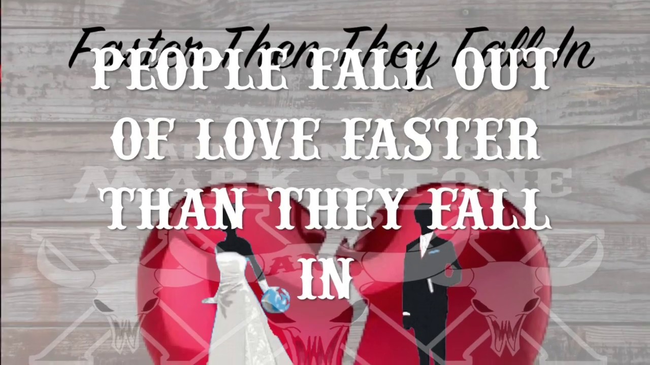 Faster Then They Fall In Lyric Video