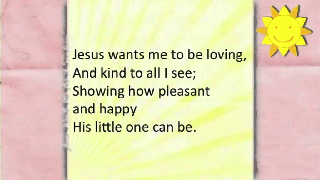 Jesus Wants Me For a Sunbeam ~ Golden Books ~ lyric video