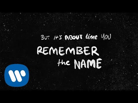 Ed Sheeran – Remember The Name (feat. Eminem & 50 Cent) [Official Lyric Video]