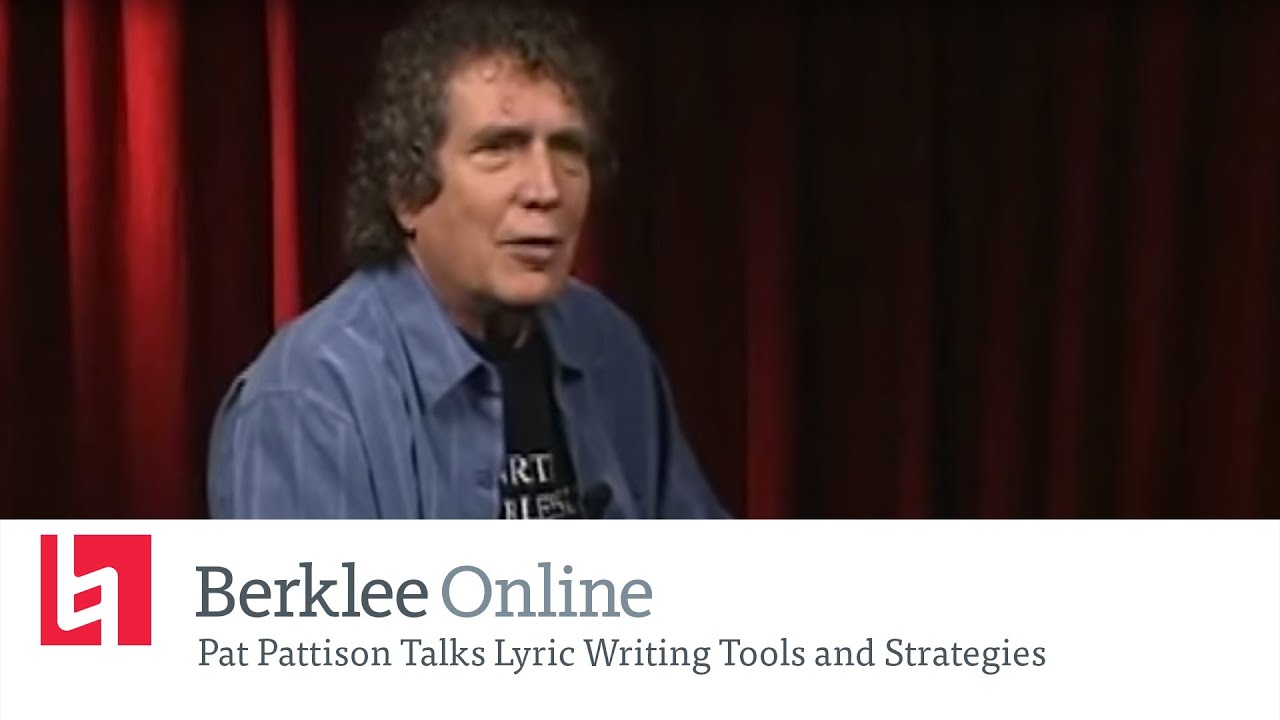 Berklee Online Interview: Pat Pattison Talks Lyric Writing Tools and Strategies