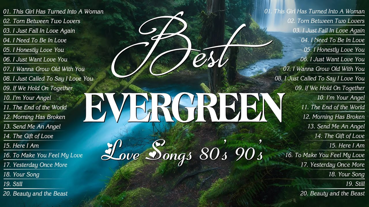 Endless Best Beautiful Evergreen Love Song 80's 90's🌷Greatest Cruisin Love Songs Collection Playlist